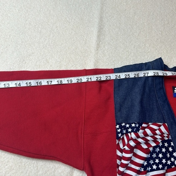 Vintage Starter Cardigan USA Flag Size XL - Picture 10 of 10